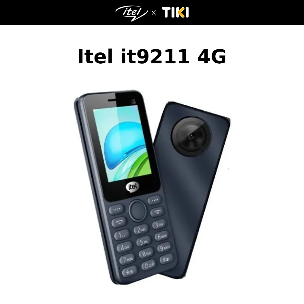 Điện thoại Itel it9211 - Hàng Chính Hãng - Đen
