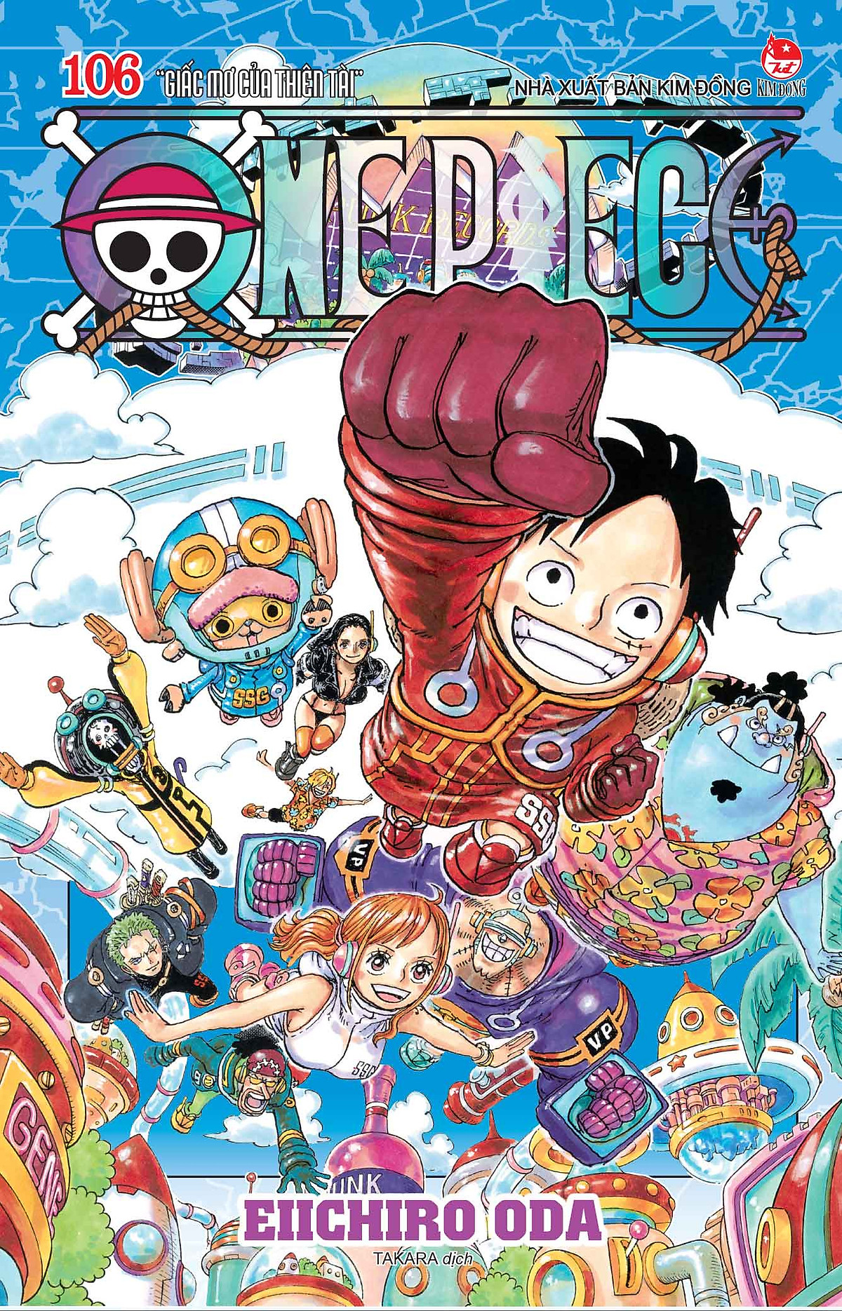 One Piece Tập 106 - Bản Bìa Gập