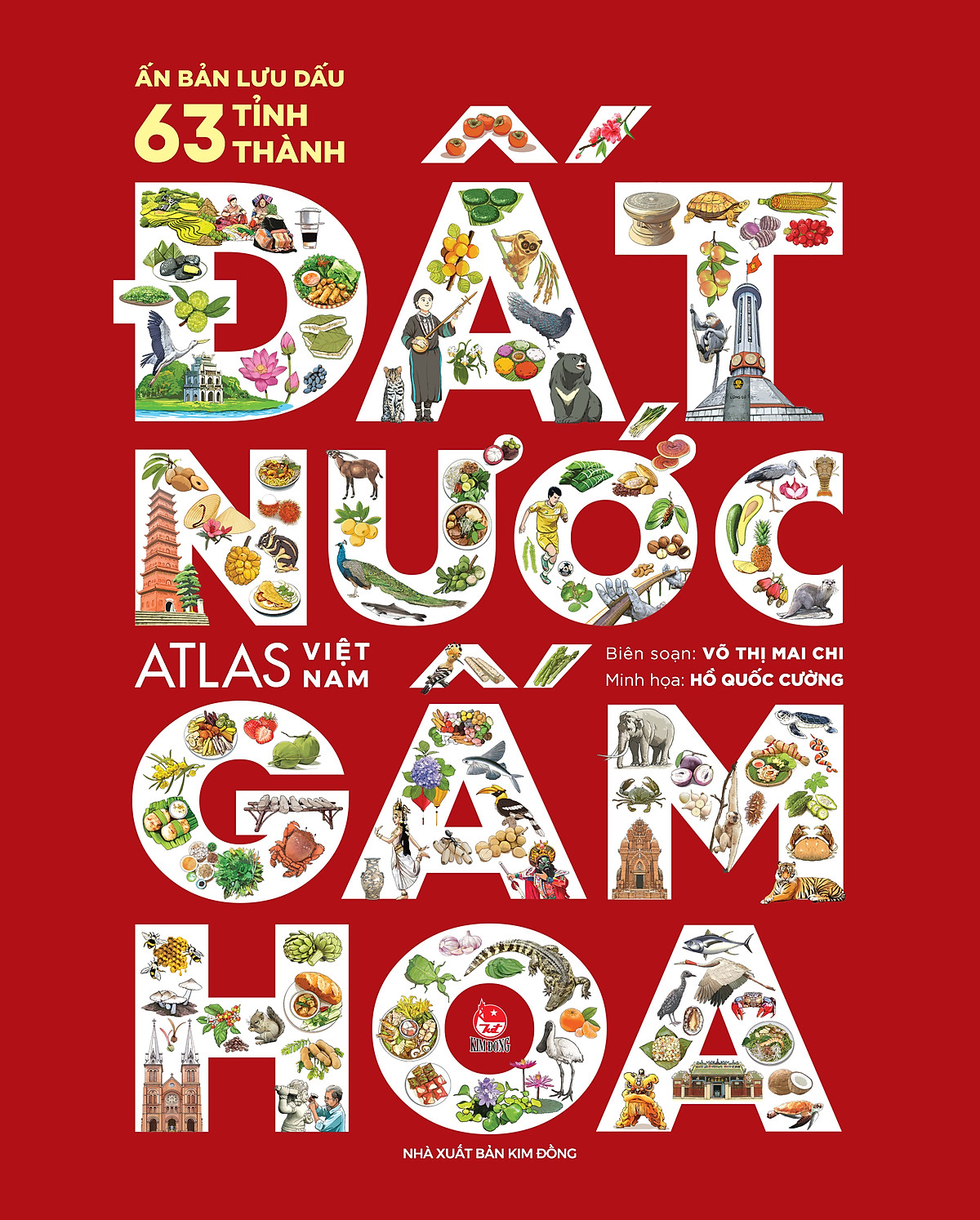 Đất Nước Gấm Hoa - Atlas Việt Nam - Tái Bản 2025