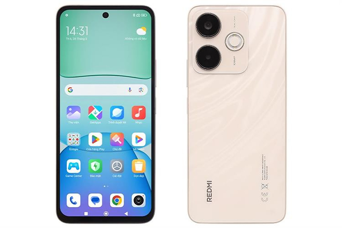 Điện thoại Xiaomi Redmi 13x - Hàng chính hãng - Vàng - (6GB/128GB)