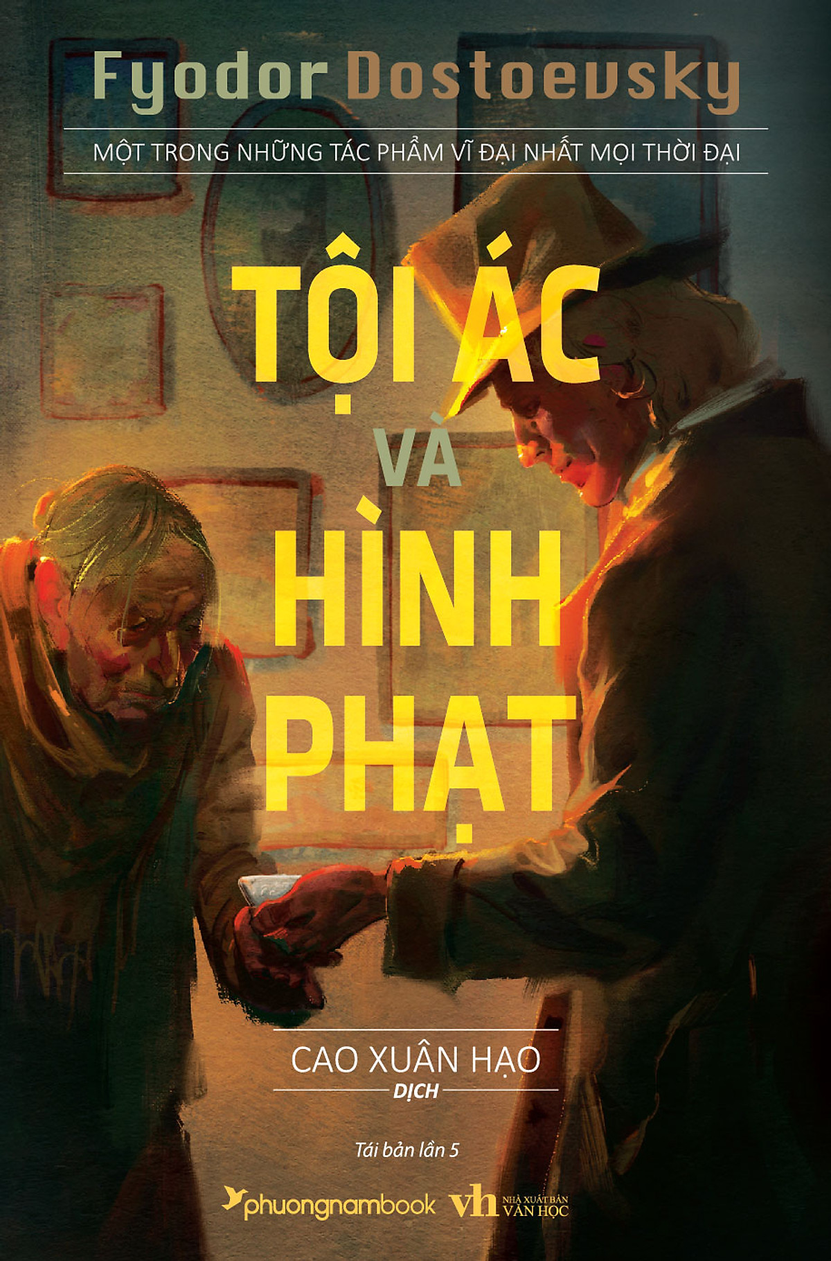 Sách TỘI ÁC VÀ HÌNH PHẠT - Tái bản lần 5 - Bìa cứng