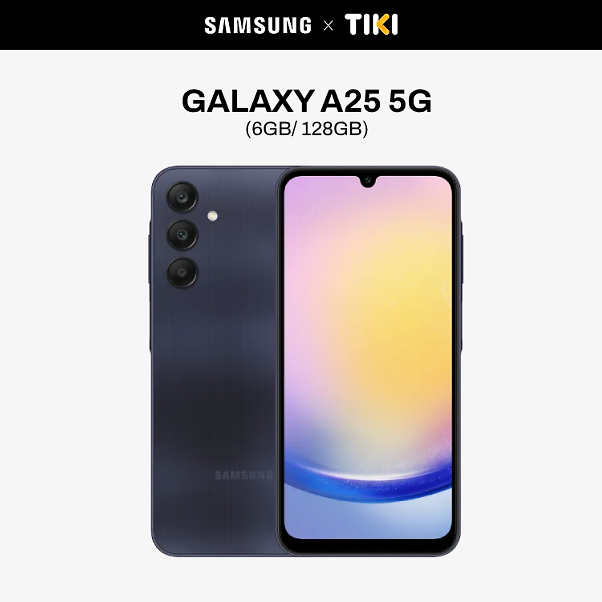 Điện Thoại Samsung Galaxy A25 5G (6GB/128GB) - Đã kích hoạt bảo hành điện tử - Hàng Chính Hãng - Đen Bản Lĩnh