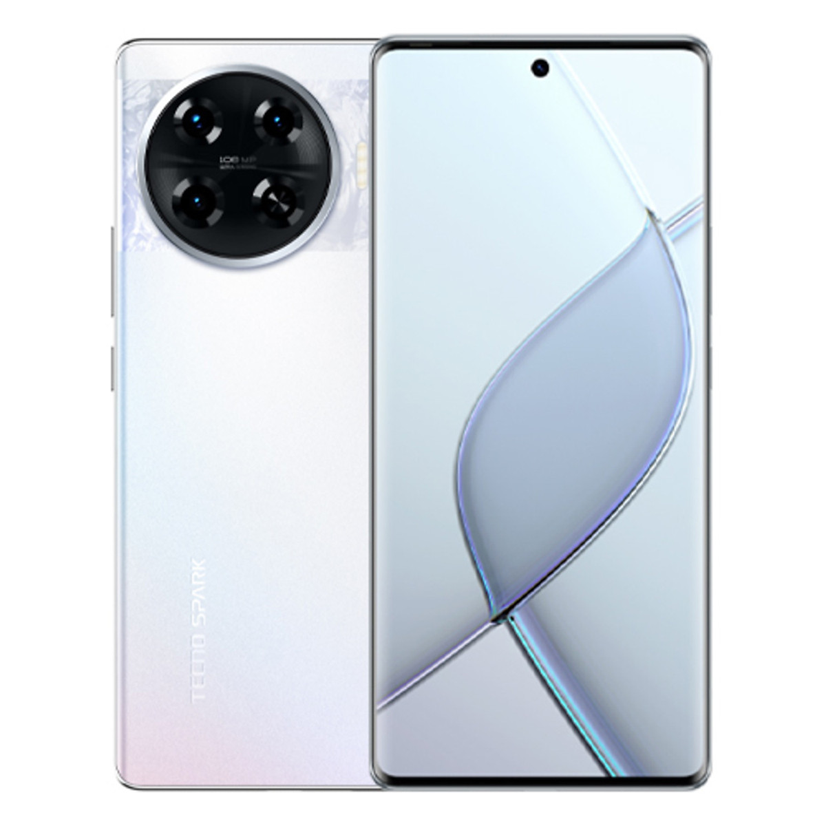 Điện thoại Tecno SPARK 20 Pro+ 8GB/256GB - Hàng chính hãng - Trắng Sương Giá