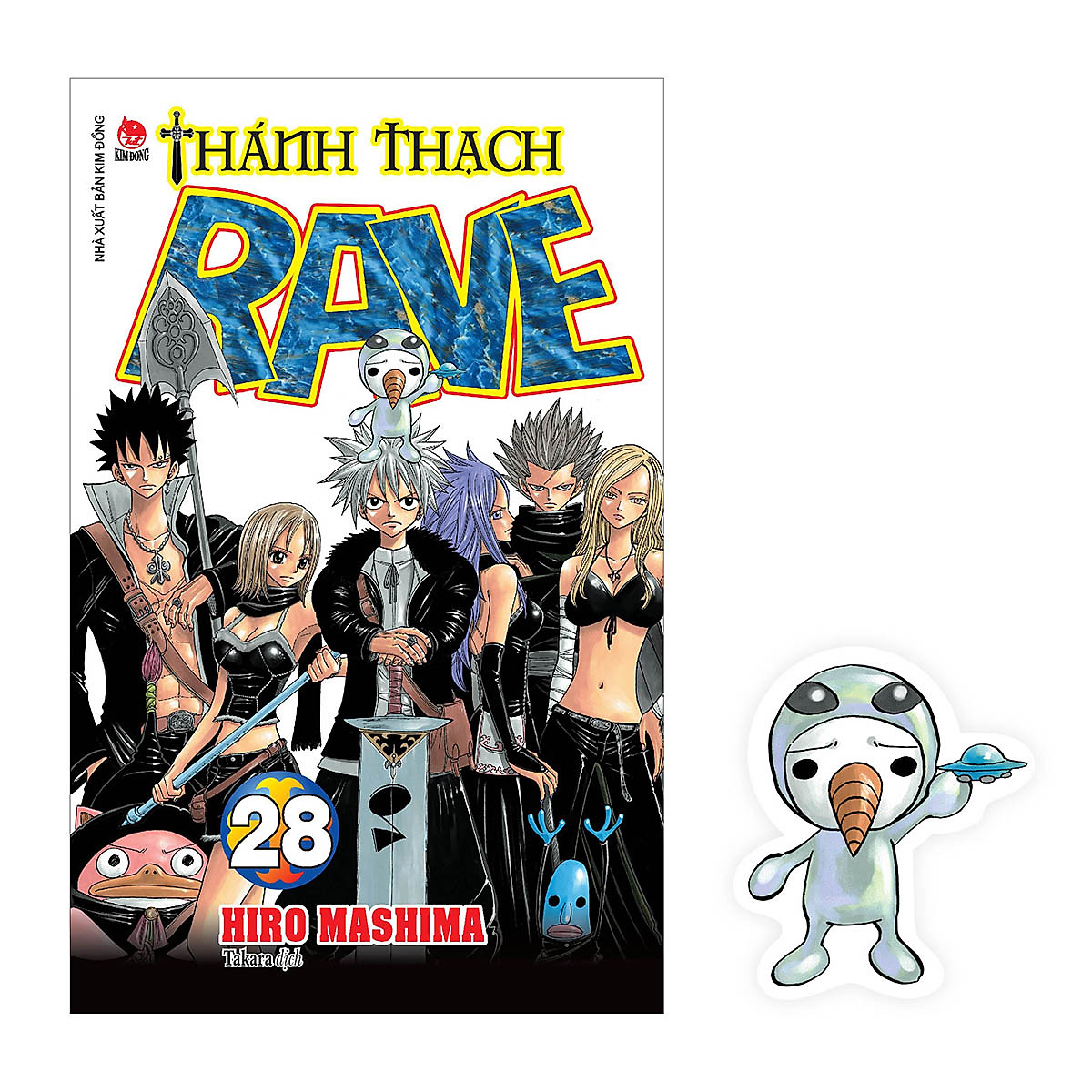 Thánh Thạch RAVE Tập 28 [Tặng Kèm Bookmark Plue]