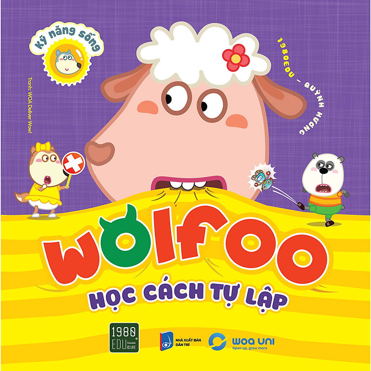 Sách Wolfoo Học Kỹ Năng Sống - Học cách tự lập