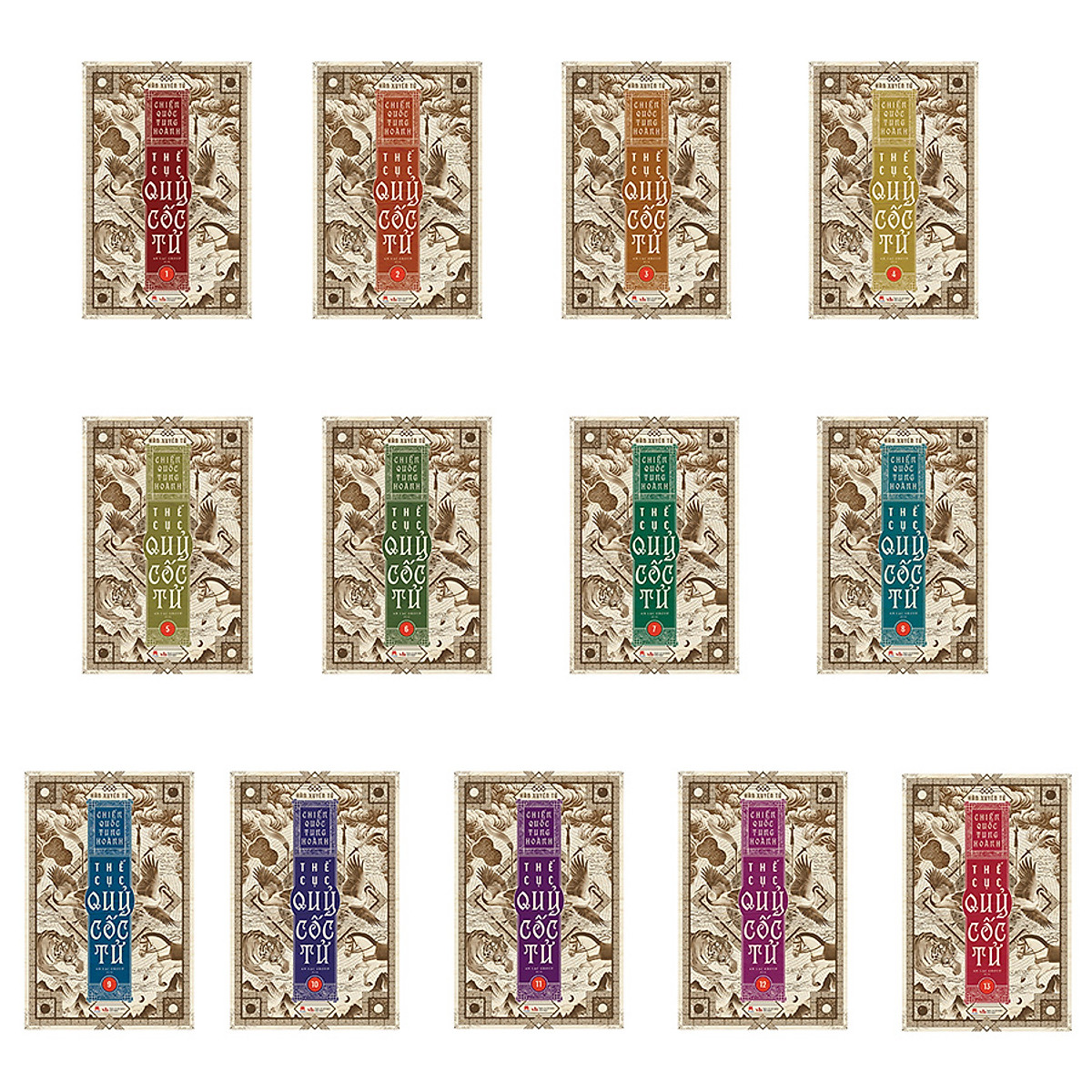 Boxset Chiến quốc tung hoành - Thế cục quỷ cốc tử (Boxset 13 tập)