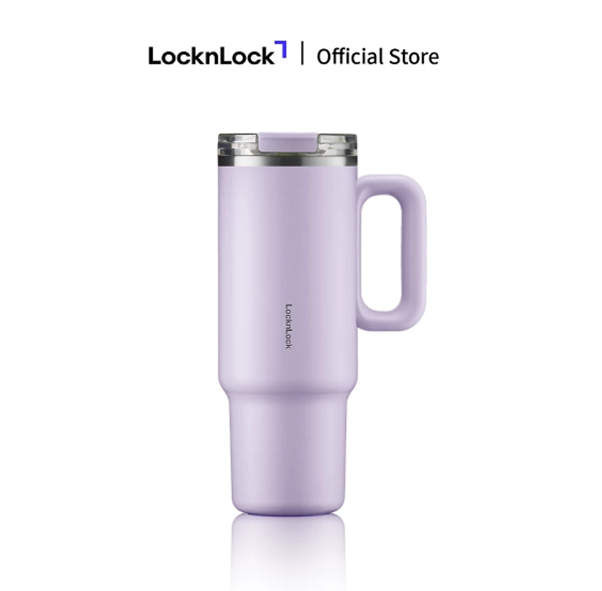 Bình giữ nhiệt LocknLock Balance grip tumbler LHC4397 dung tích 900ml / LHC4398 dung tích 1.2L có quai - 3 màu - LHC4398LVOL - 1.2L