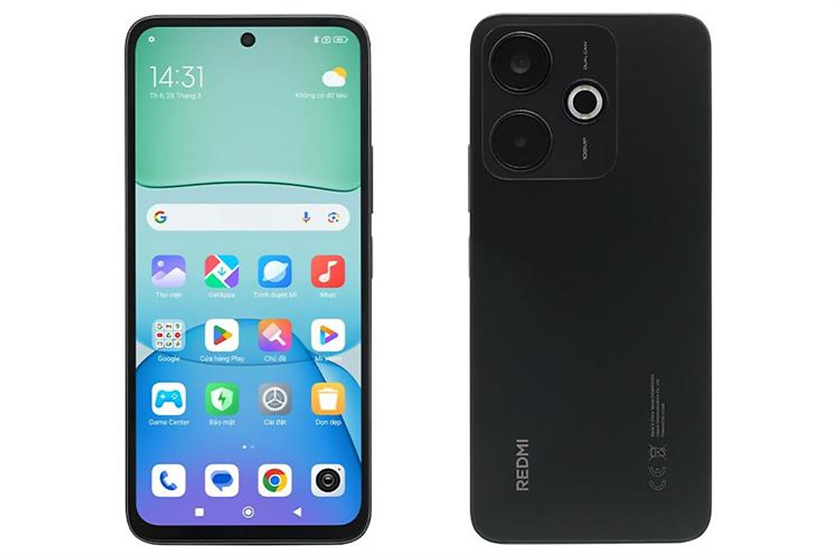 Điện thoại Xiaomi Redmi 13x - Hàng chính hãng - Đen - (6GB/128GB)