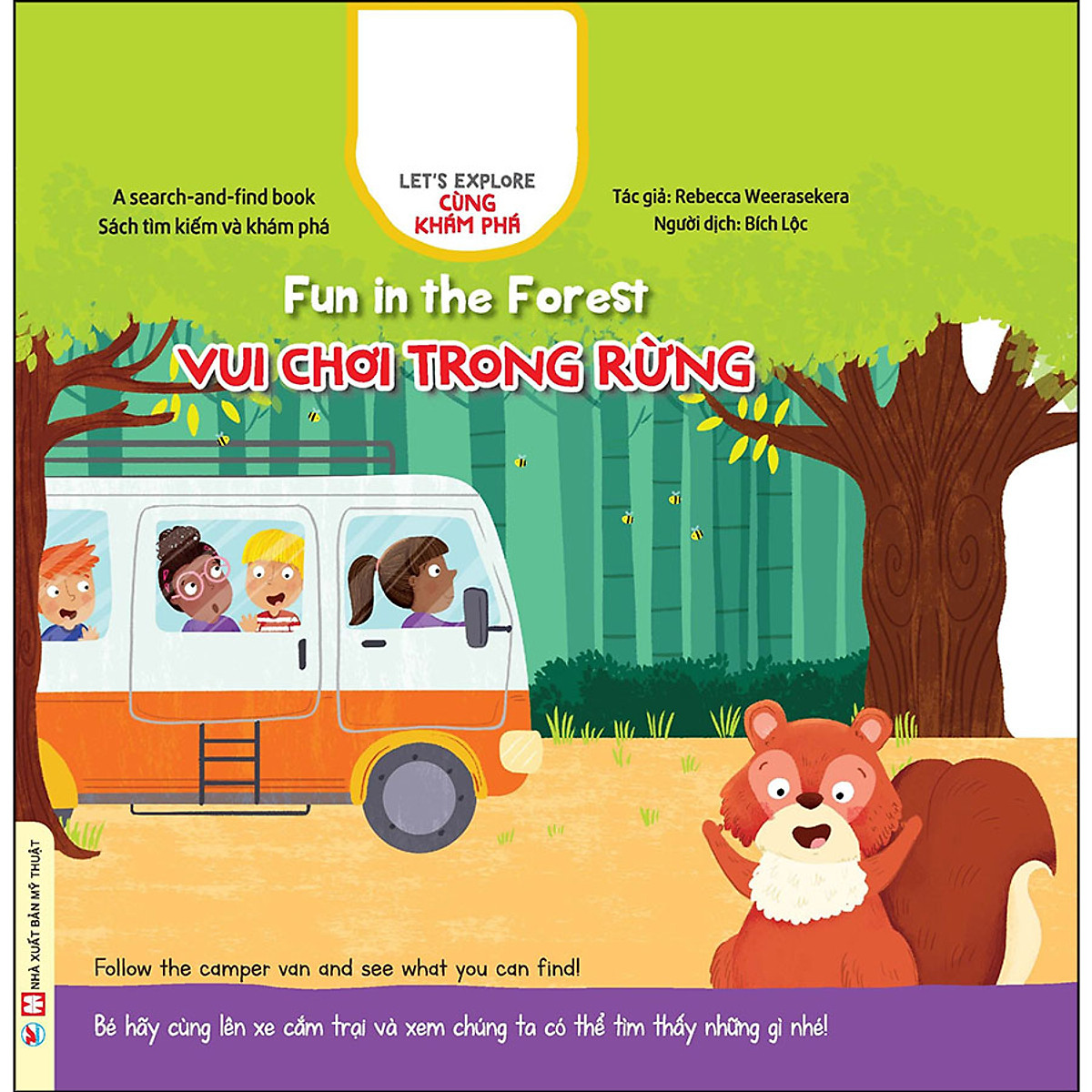 Sách Vui Chơi Trong Rừng (Song Ngữ Anh Việt)