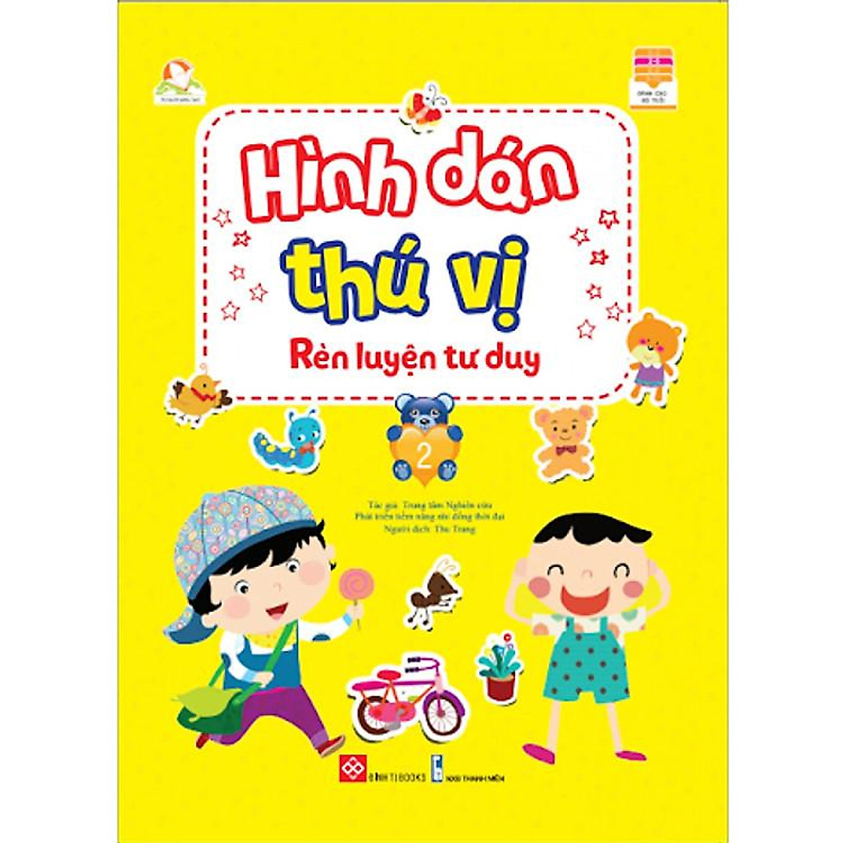 Sách Hình Dán Thú Vị - Rèn Luyện Tư Duy 2