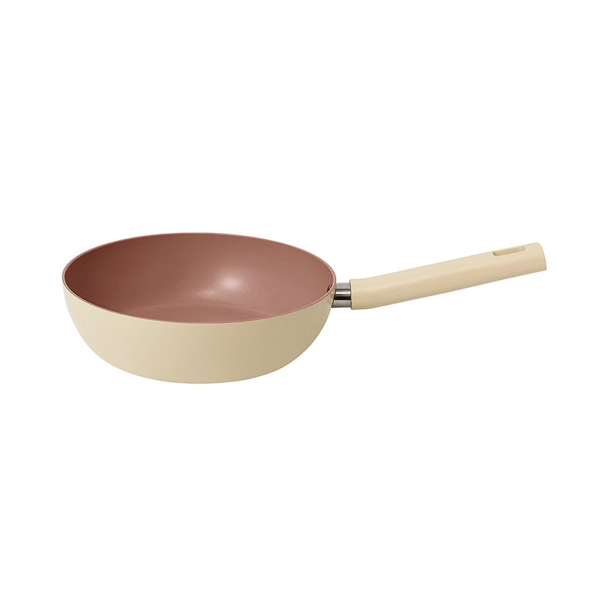 Chảo chống dính Ceramic Elmich EL5980 - Màu Be - 28cm