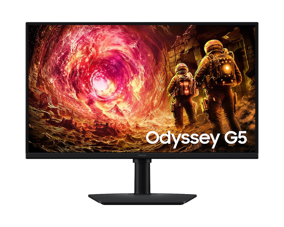 Màn Hình Gaming Samsung Odyssey G5 G50F LS27FG502EEXXV (27 Inch, QHD,180Hz, 1ms) - Hàng chính hãng