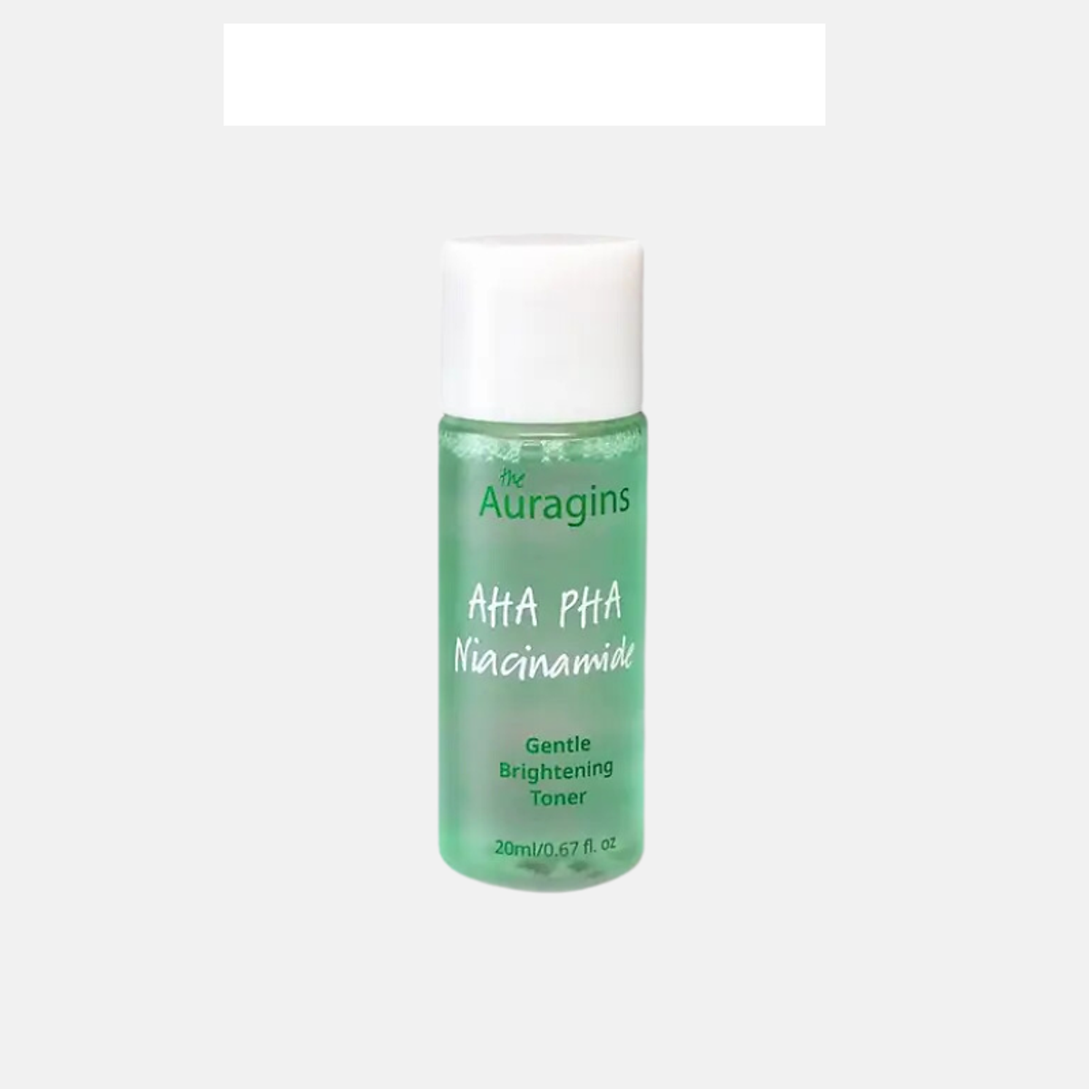 [GIFT] Nước cân bằng sáng da, ngừa mụn AHA PHA The Auragins Gentle Brightening Toner 20ml