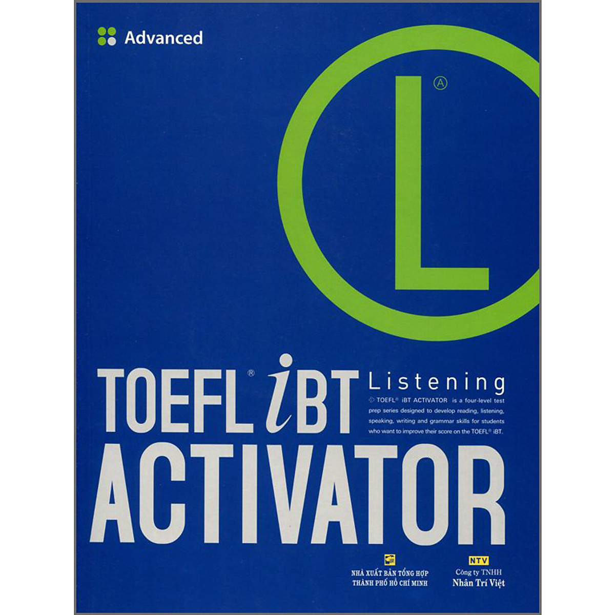 Sách TOEFL iBT Activator Listening Advanced (Kèm CD)