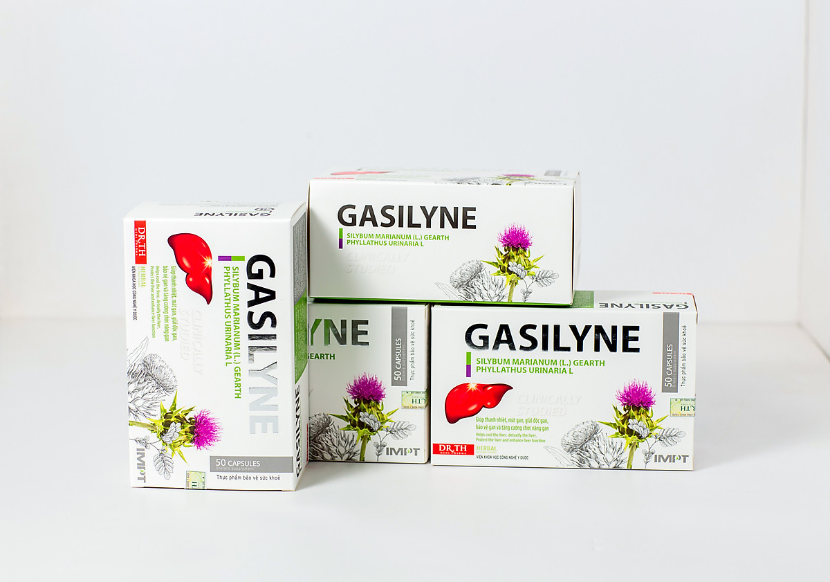 Bổ gan GASILYNE - nguyên liệu thiên nhiên đạt chuẩn của WHO