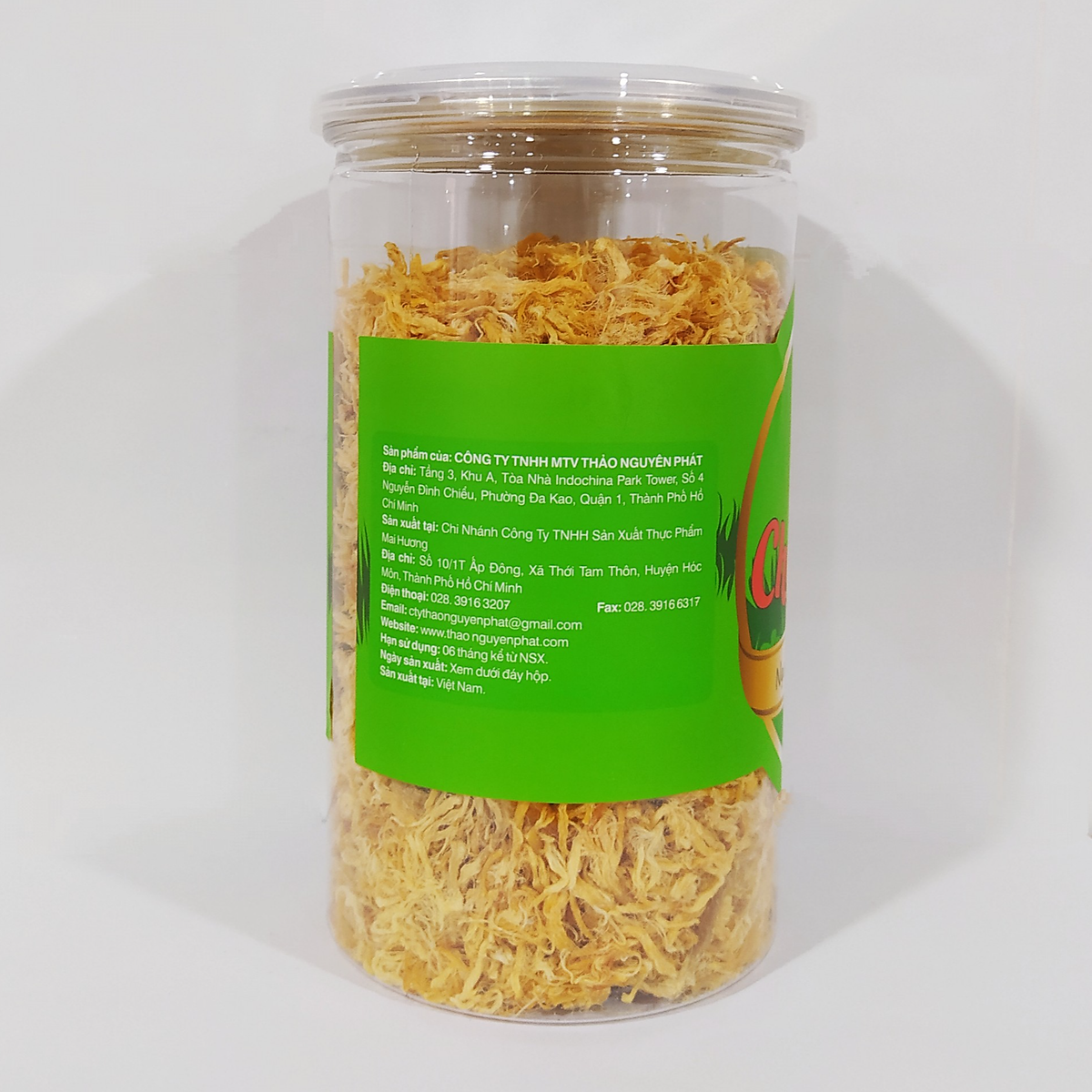 Thịt heo chà bông Chà Chà - Thảo Nguyên Phát hũ 250g