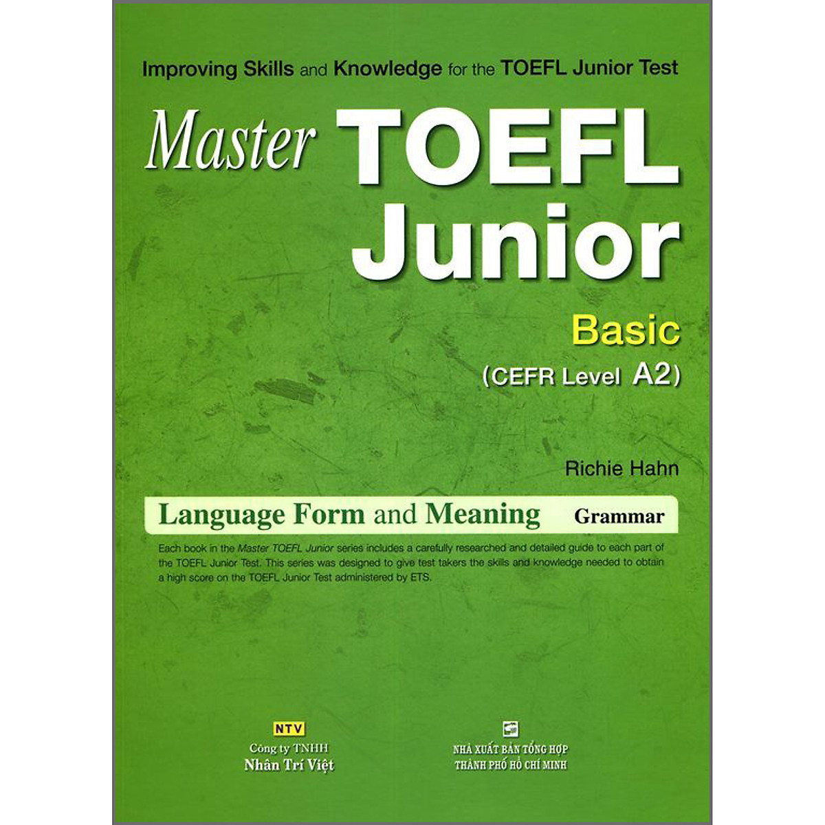 Master TOEFL Junior Cefr Intermedicate Level A2 (Không CD)