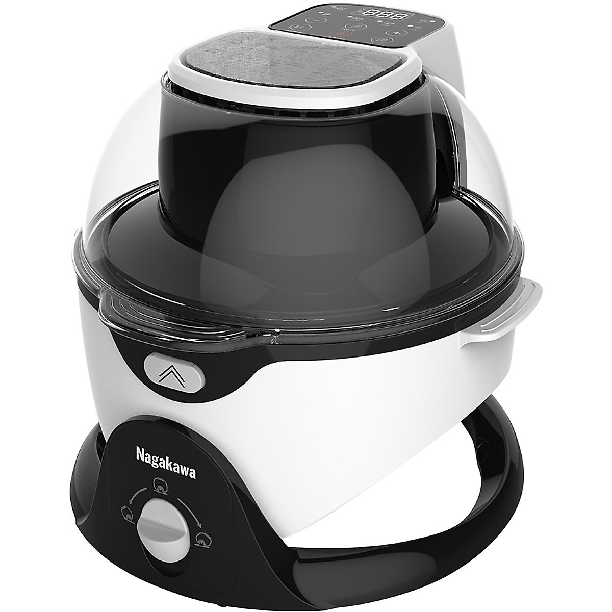 Nồi Chiên Đa Năng Đảo Chiều 360 độ Nagakawa NAG3301 (6 Lít) - Hàng chính hãng