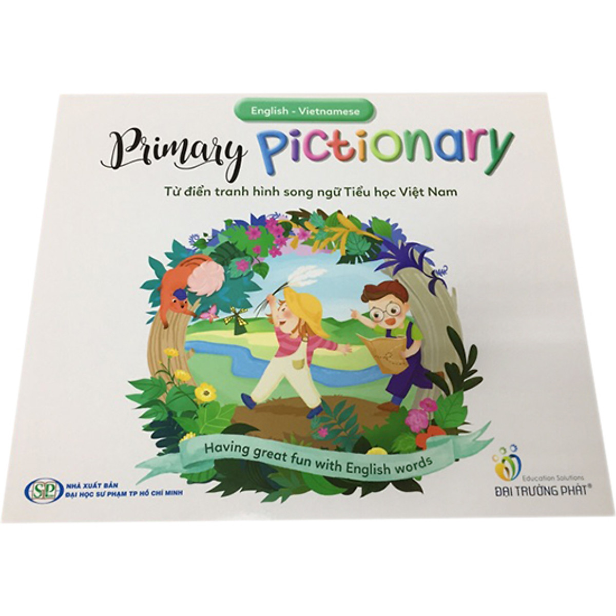 [Hàng thanh lý miễn đổi trả] English-Vietnamese Primary Pictionary - Từ điển tranh hình song ngữ (with MP3 Audio, Test Booklet, App)