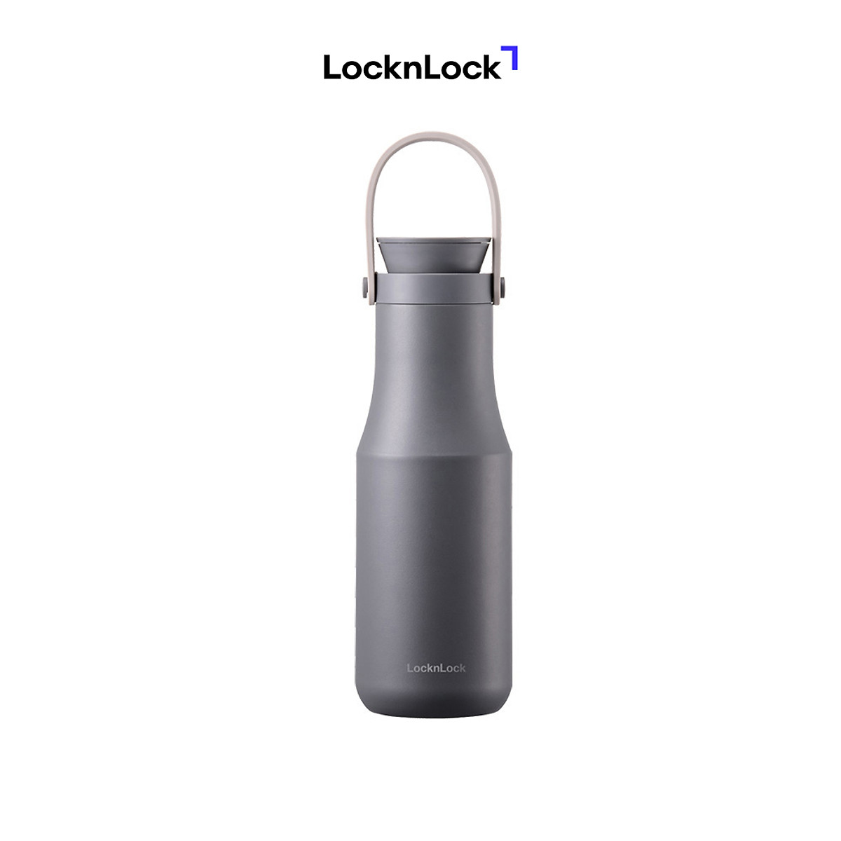 Bình giữ nhiệt Lock&Lock Metro Double LHC4202GRY (470ml) - Màu Xám
