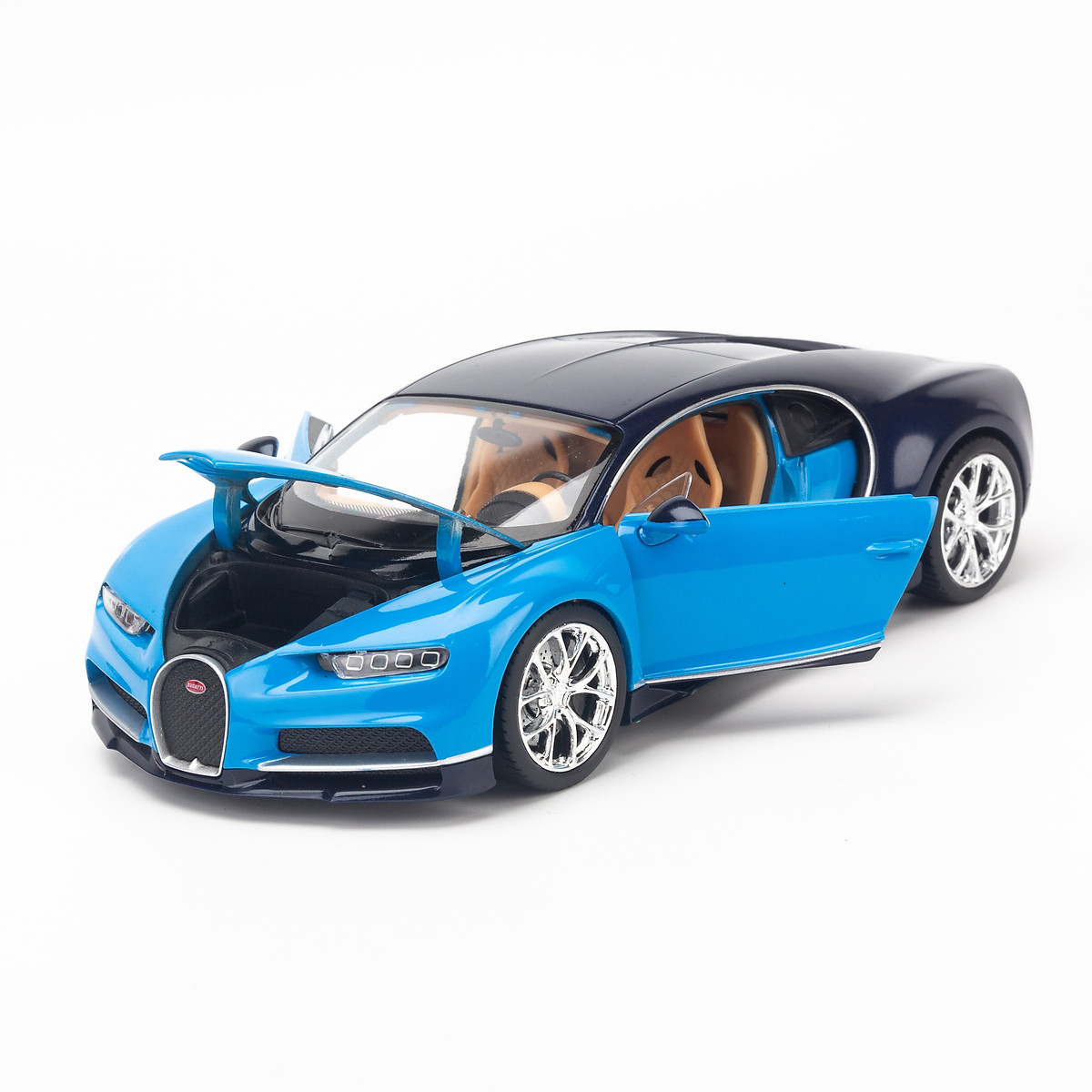 Mô hình xe kim loại siêu xe Bugatti Bolide tỉ lệ 124 hãng XHD 3 màu