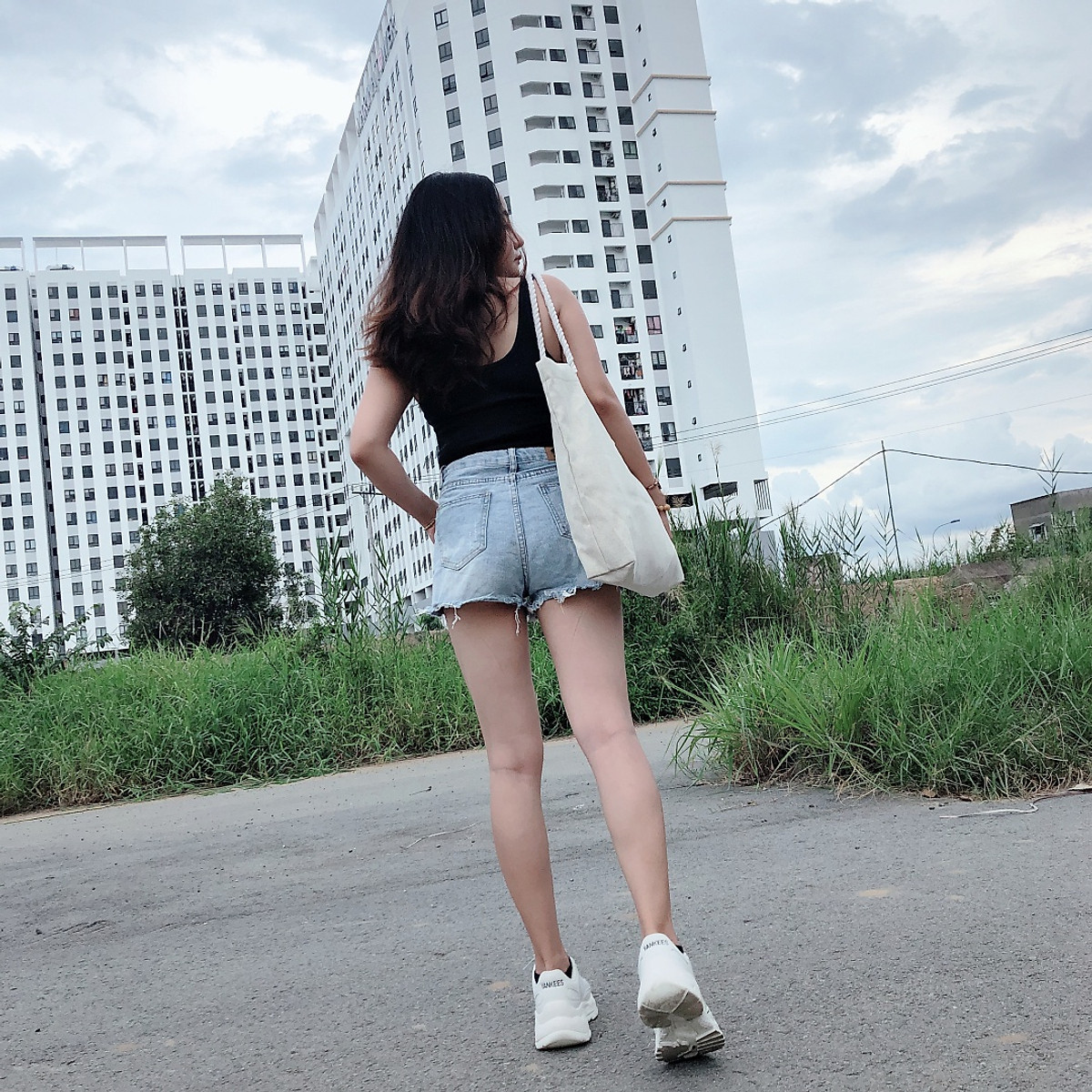 Túi xách đựng A4, chất liệu vải bố, thấm nước, kết hợp dây đeo là dây thừng, không đau vai (Nhiều phiên bản để chọn)