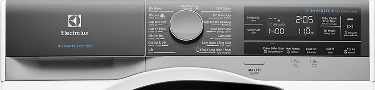Máy Giặt Electrolux Inverter 11kg EWF1141AEWA