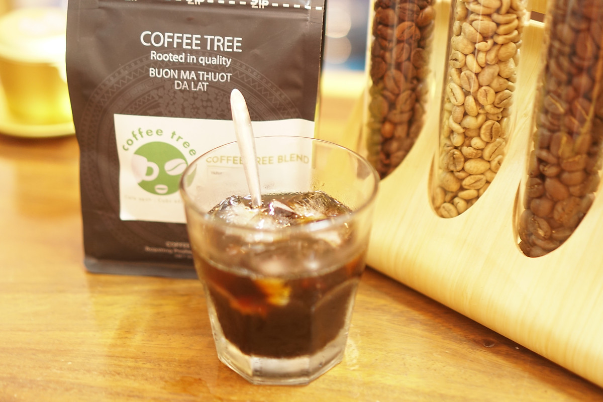 Cà phê hạt nguyên chất Coffee Tree đặc biêt (1kg) gu đậm đắng thơm - Cà phê pha phin hoặc pha máy từ BMT hiệu Coffee Tree