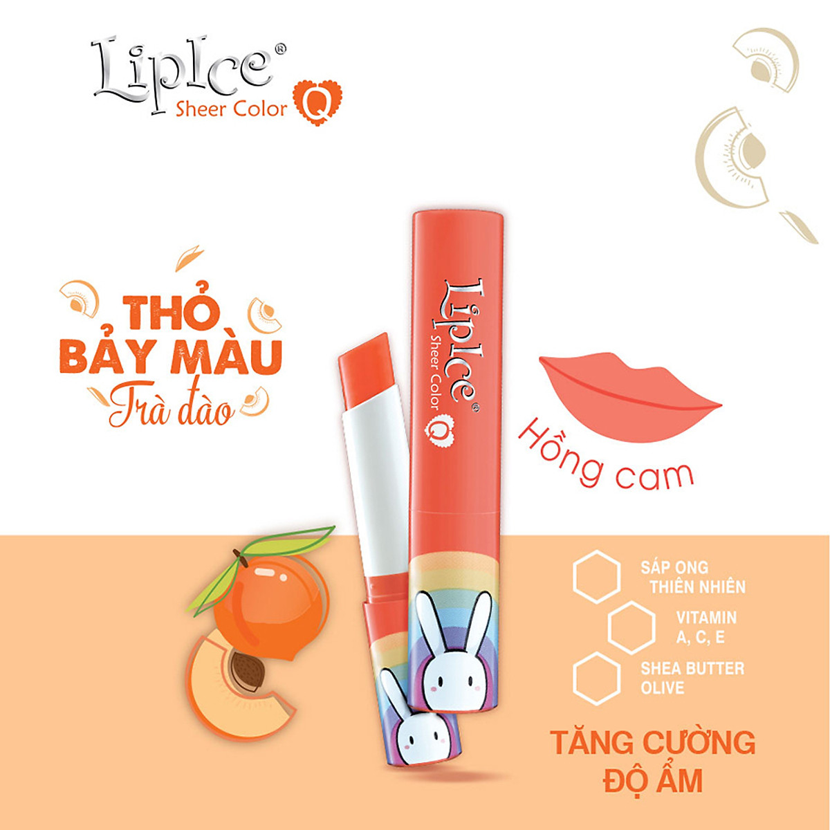 Son dưỡng có màu tự nhiên LipIce Sheer Color Q