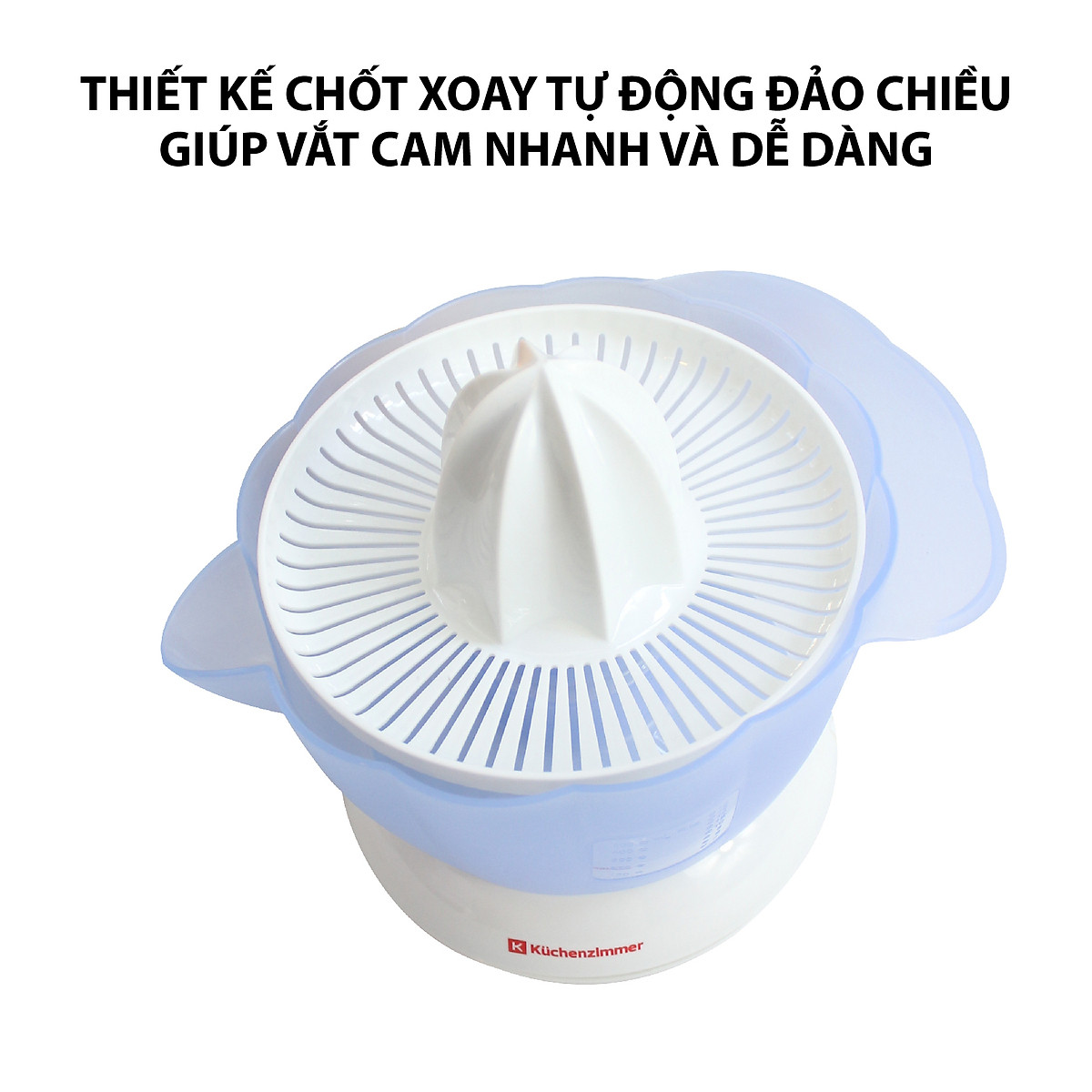 Máy Vắt Cam Kuchenzimmer 3000365 – Xanh Da Trời - Hàng chính hãng | Tiki