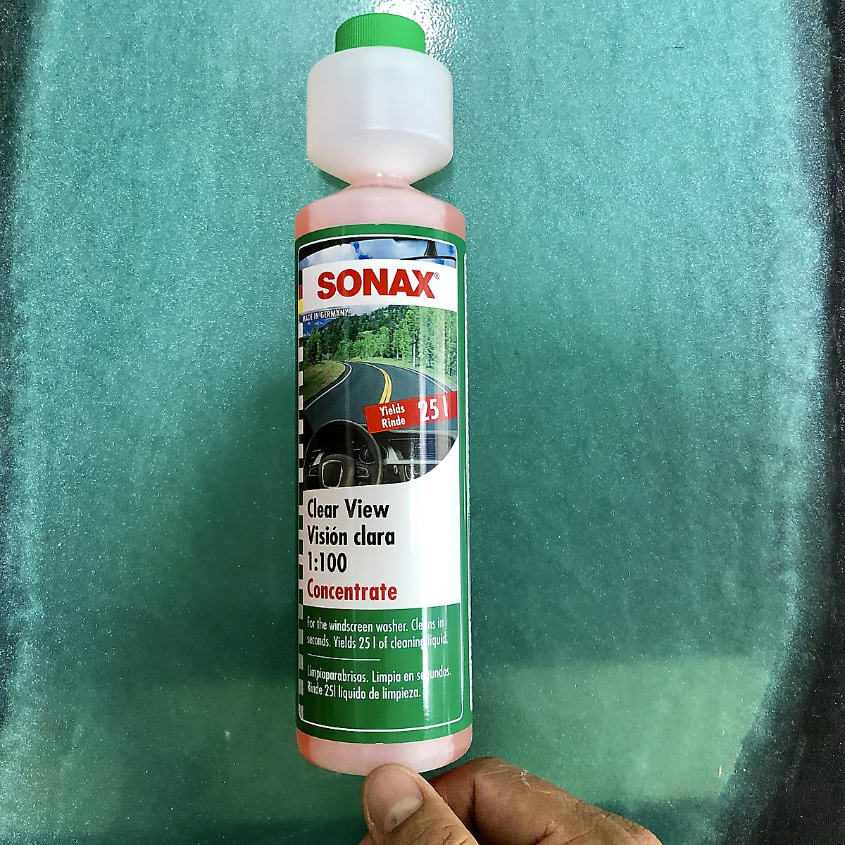 Dung dịch rửa kính đậm đặc Sonax Clear View 1:100 371141 250ml