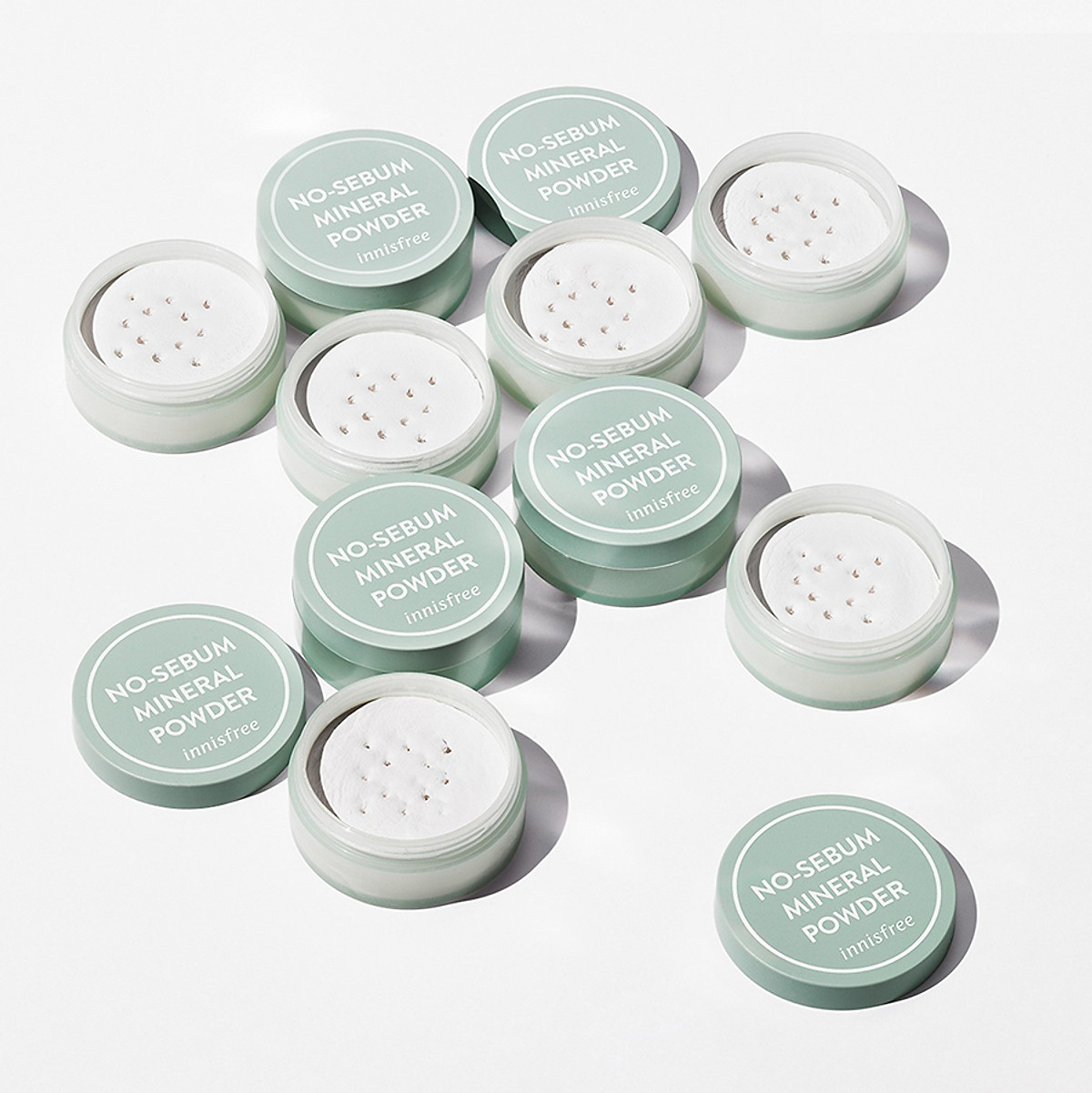 Phấn phủ kiềm dầu dạng bột innisfree No Sebum Mineral Powder 5g