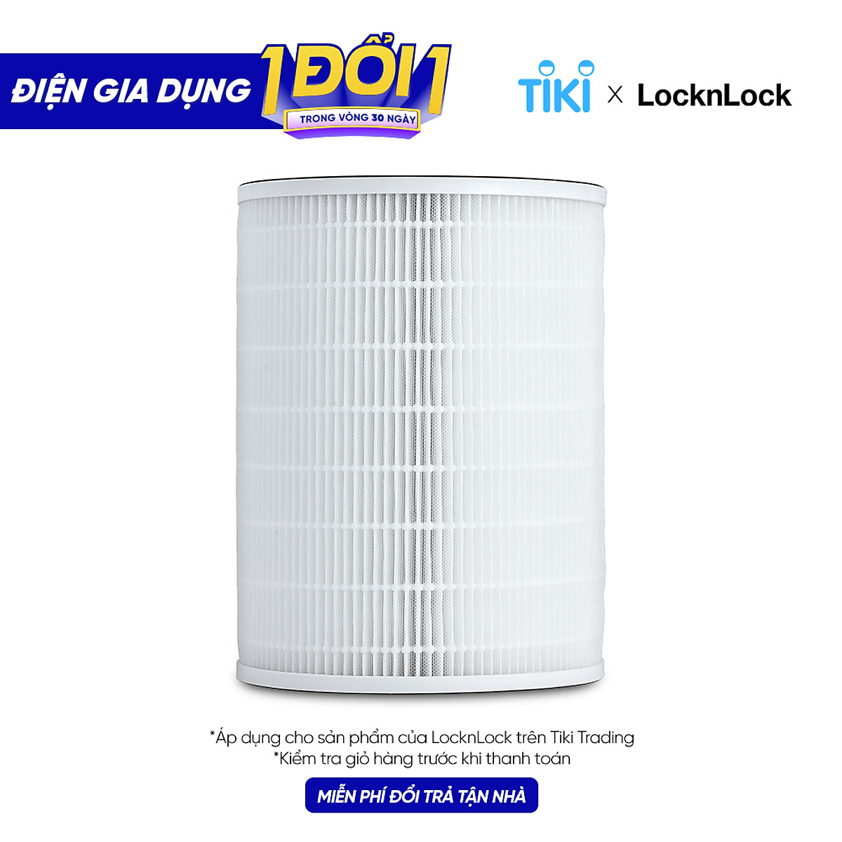 Lõi lọc của máy lọc không khí Lock&Lock air furifier filter ENP126_FLT - Hàng chính hãng