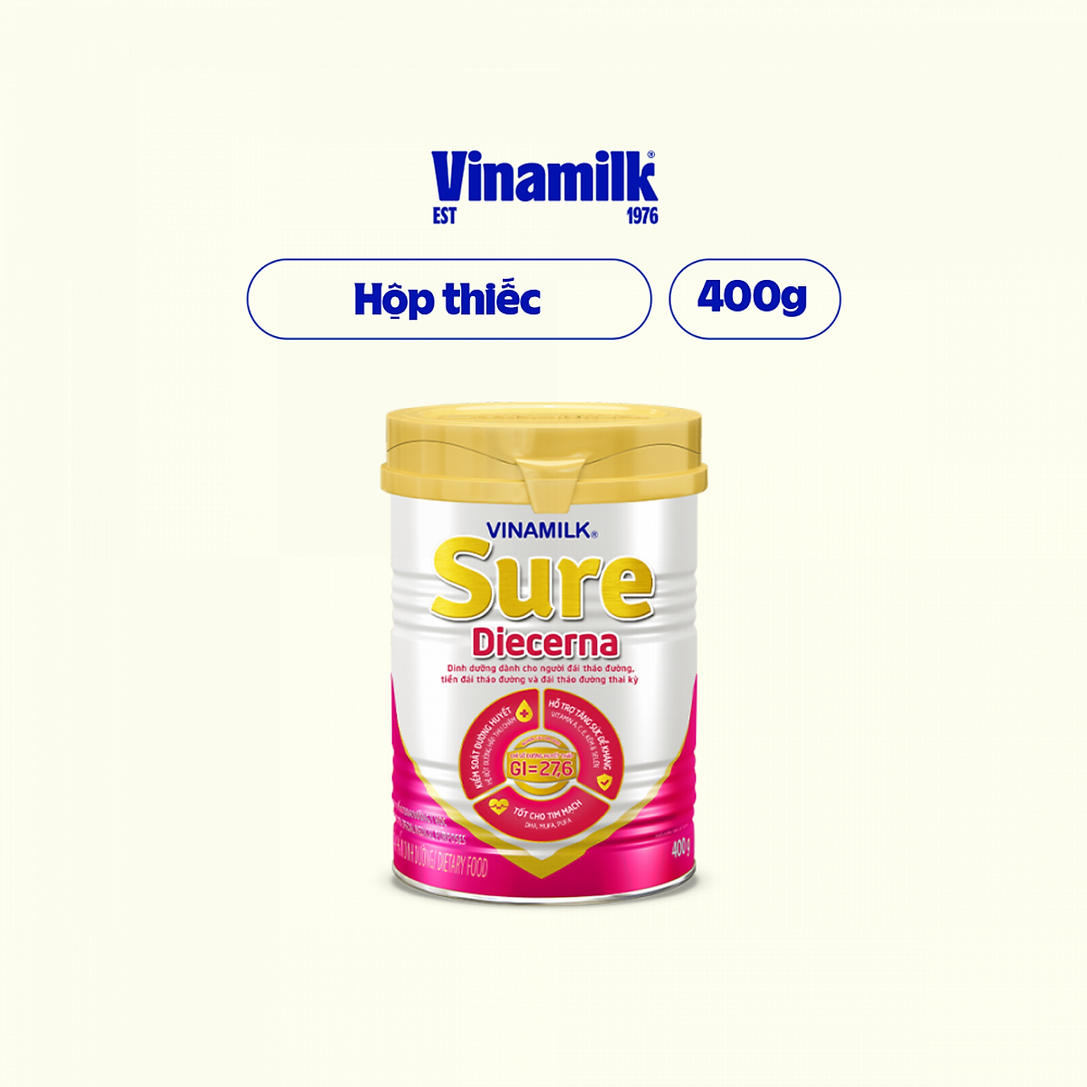 Sữa bột Vinamilk Sure Diecerna