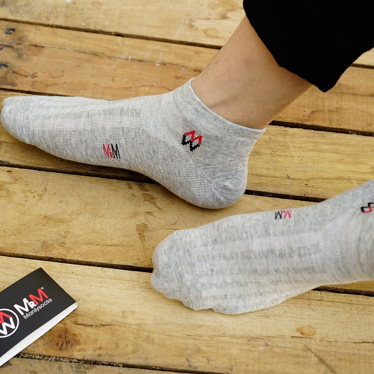 Combo 5 Đôi Tất Nam Vớ Nam Cổ Ngắn Lịch Lãm, Sang Trọng, Chất Liệu Sợi Cotton Co Giãn 4 Chiều Cao Cấp, Chống Hôi Chân MRM FASHION (Cùng Màu)