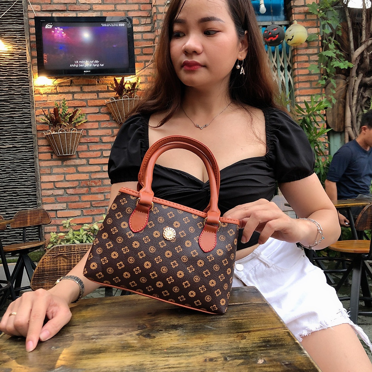 Túi dự tiệc cưới, túi cầm tay nữ nhỏ, hoa tiết nhỏ nhắn, sang trọng (Nhiều mẫu mã để chọn)