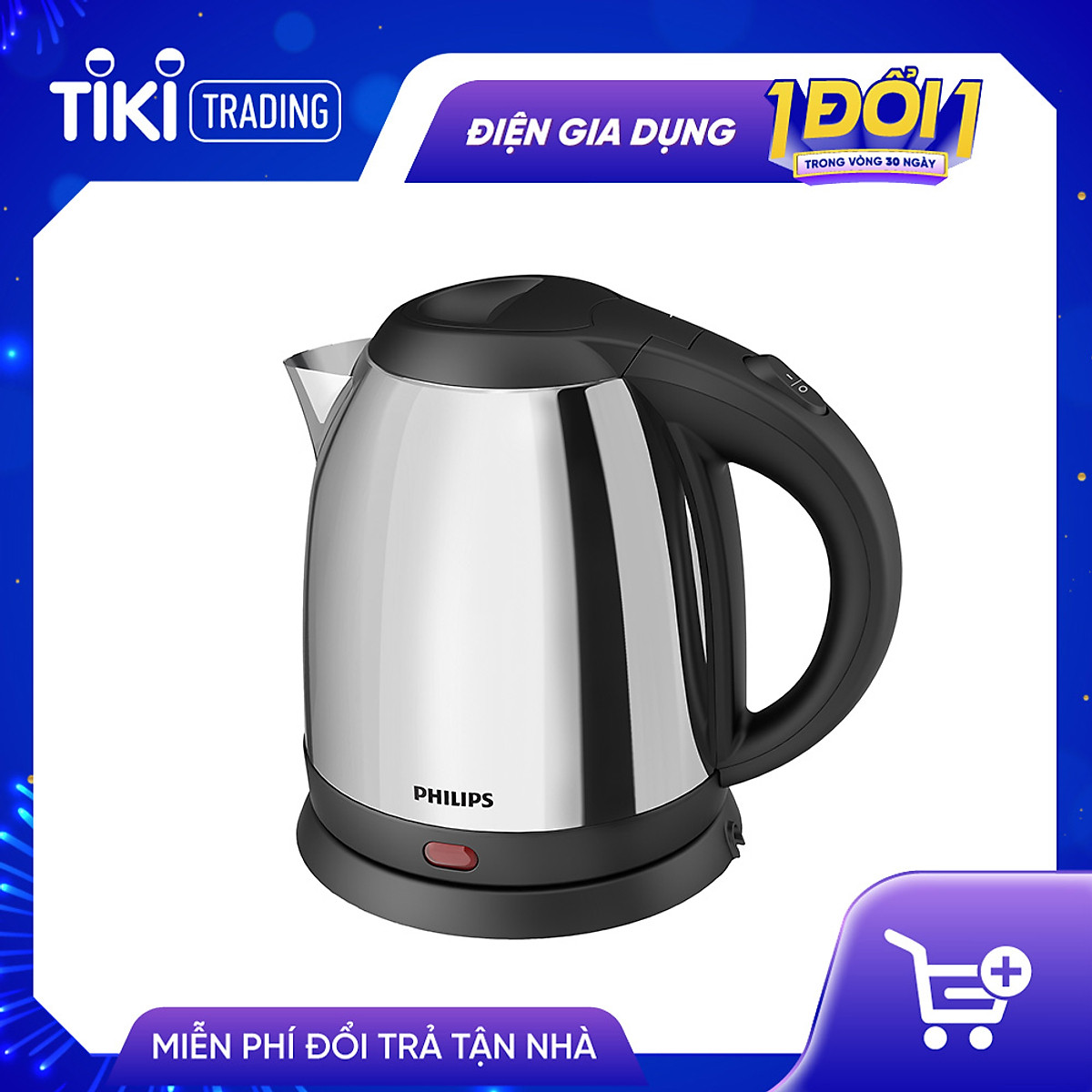 Bình Đun Siêu Tốc Philips HD9303 (1.2 Lít) - Hàng chính hãng