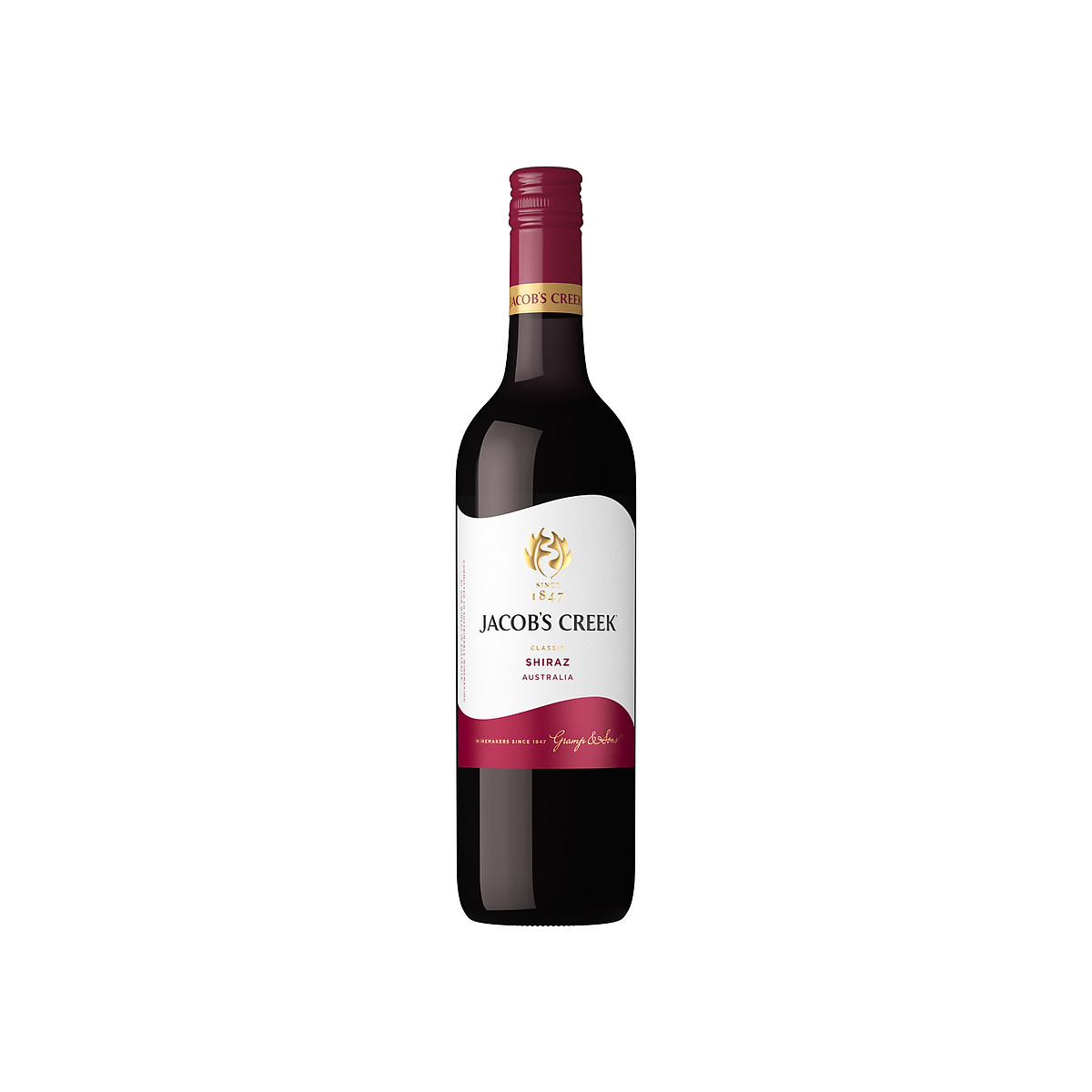 {Freeship 50K} Rượu vang đỏ Úc Jacob's Creek Classic Shiraz 750ml 12.9% - 14.9% - Không hộp