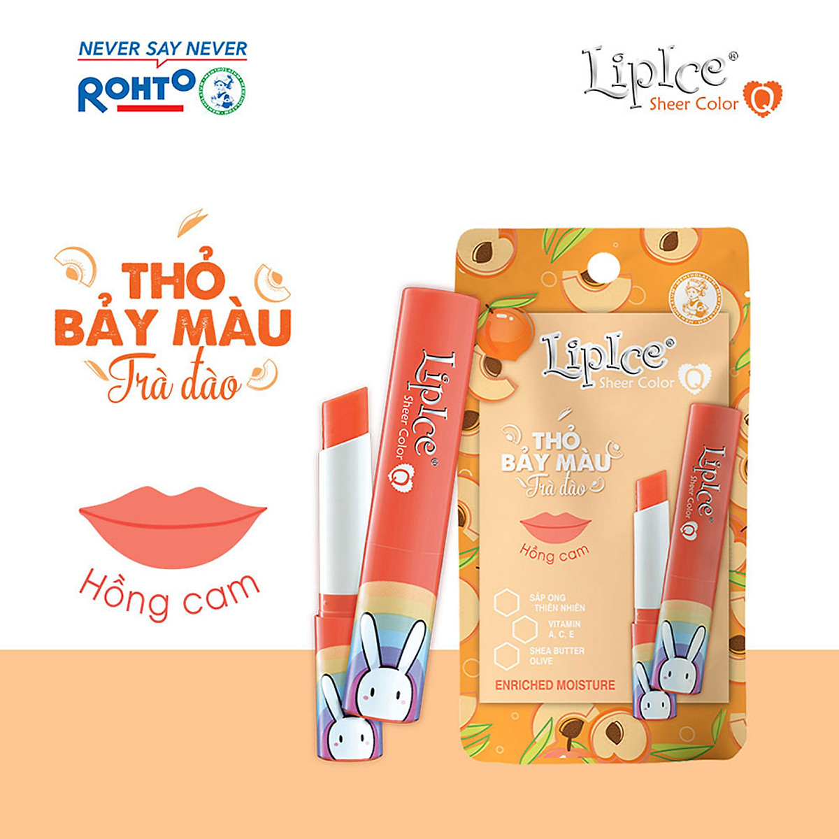 Son dưỡng có màu tự nhiên LipIce Sheer Color Q
