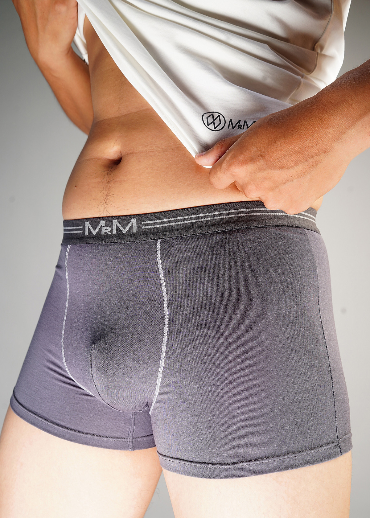 Combo 3 quần lót nam Boxer sợi tre tự nhiên mềm mịn thoáng mát co giãn 4 chiều MRM Manlywear Tặng đôi tất nam Cao Cấp -Màu Ngẫu Nhiên