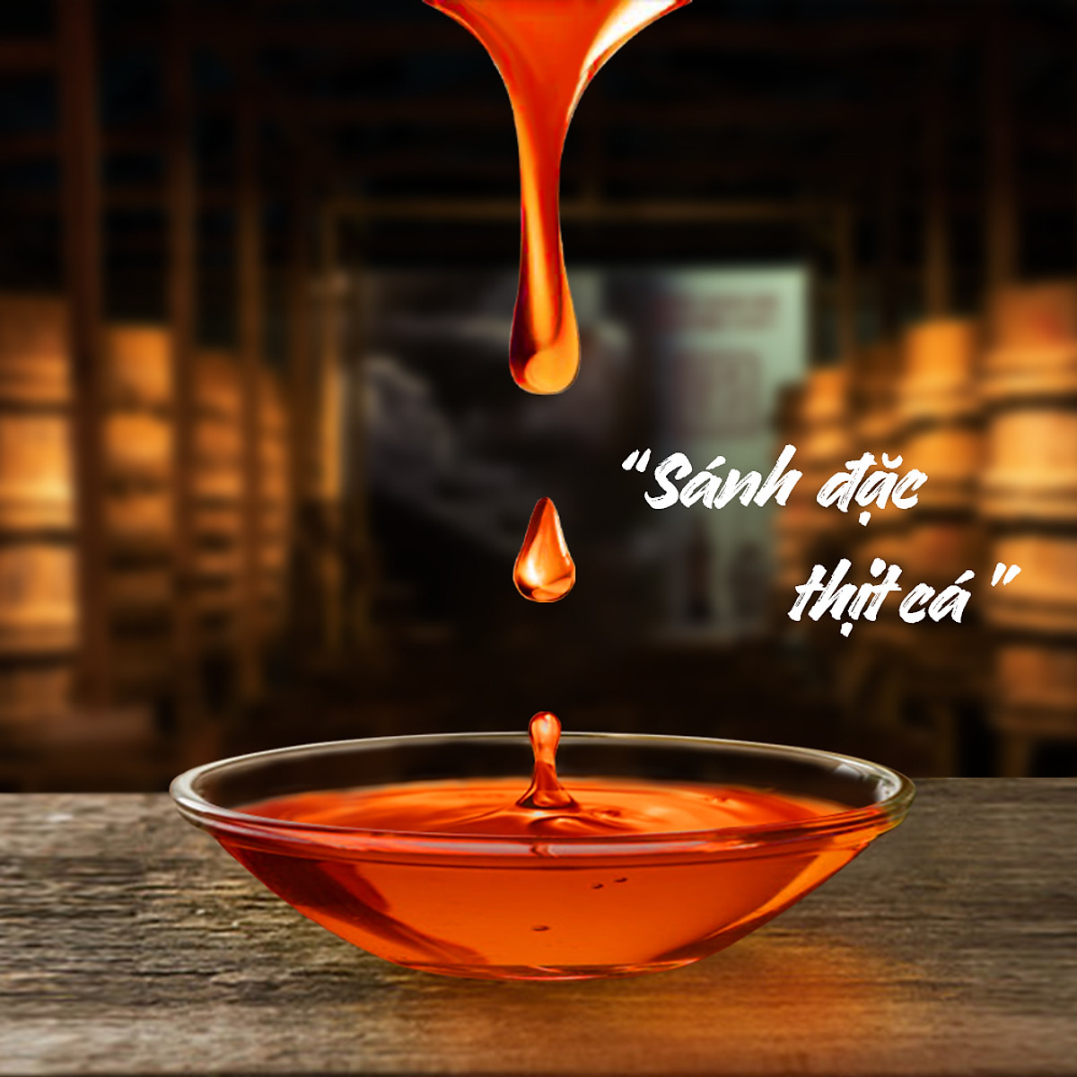Đặc Sản Bình Thuận - Cặp 2 Chai Nước Mắm Tĩn Cá Cơm Than Nhãn Đỏ 40N (500Ml/Chai) - Ocop 4 Sao
