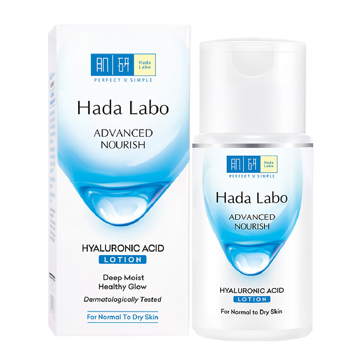 Dung dịch dưỡng ẩm tối ưu Hada Labo Advanced Nourish Lotion dùng cho da thường và da khô 100ml