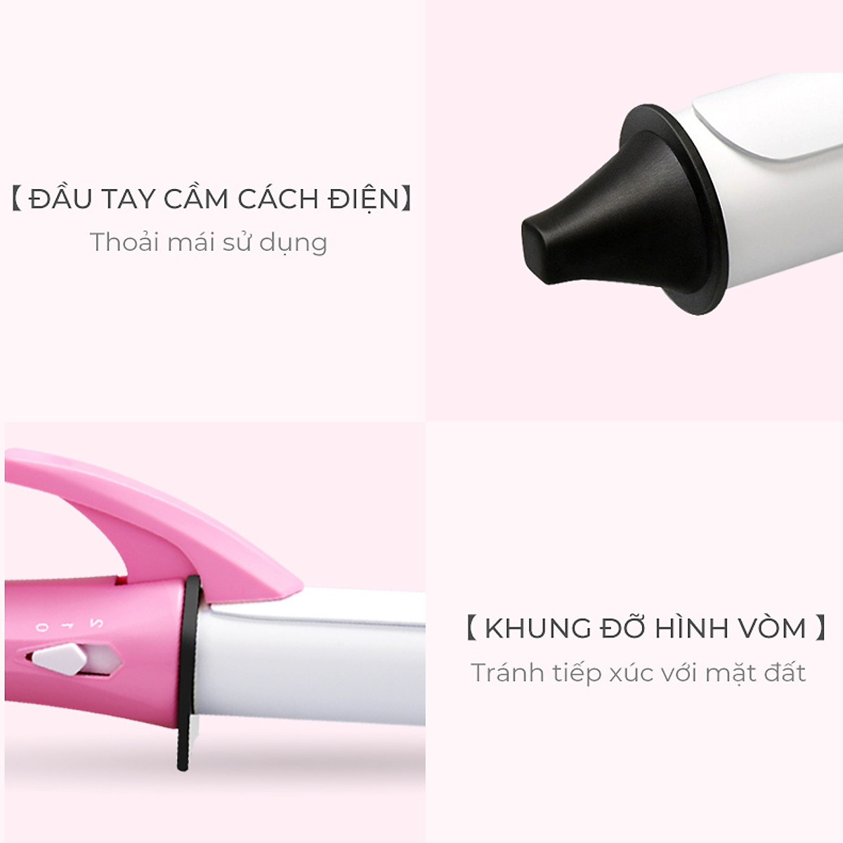 Máy uốn xoăn Vivid&Vogue VAV106 (Ảnh 2)