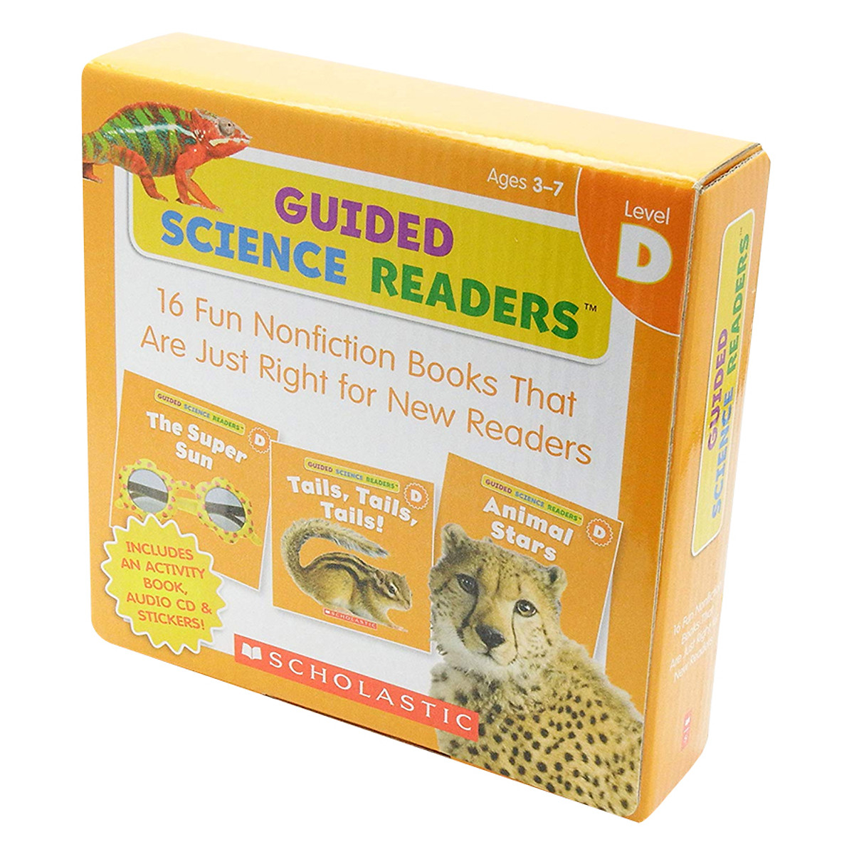 [Hàng thanh lý miễn đổi trả] Guided Science Readers Level D (With CD)