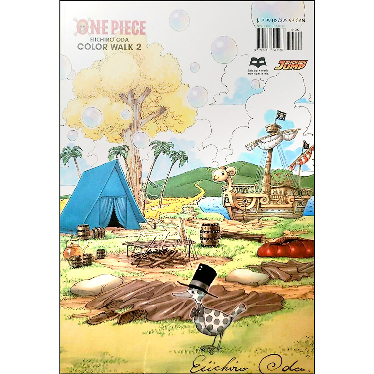 One Piece Color Walk Art Book, Vol. 2 - Tiếng Anh