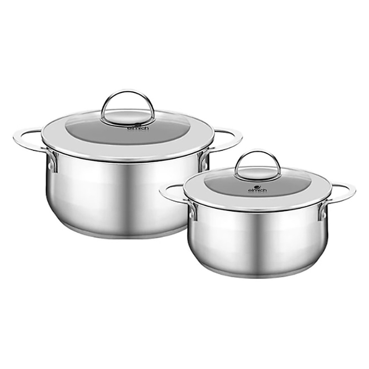 Bộ nồi 5 đáy Inox 304 Elmich Celestin EL 3979 Size 18, 20cm