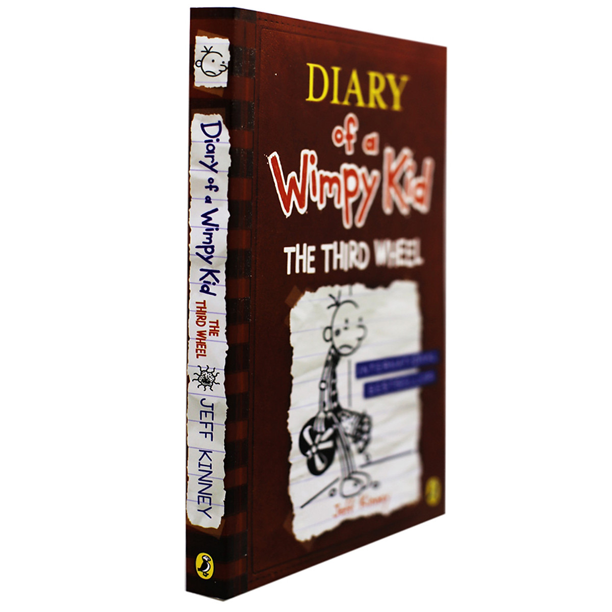 Diary Of A Wimpy Kid 07: The Third Wheel (Paperback)