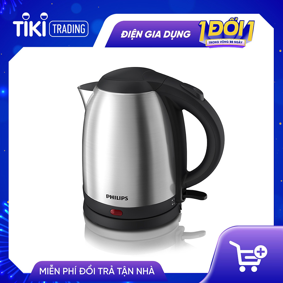 Bình Đun Siêu Tốc Philips HD9306 (1.5L) - Hàng chính hãng