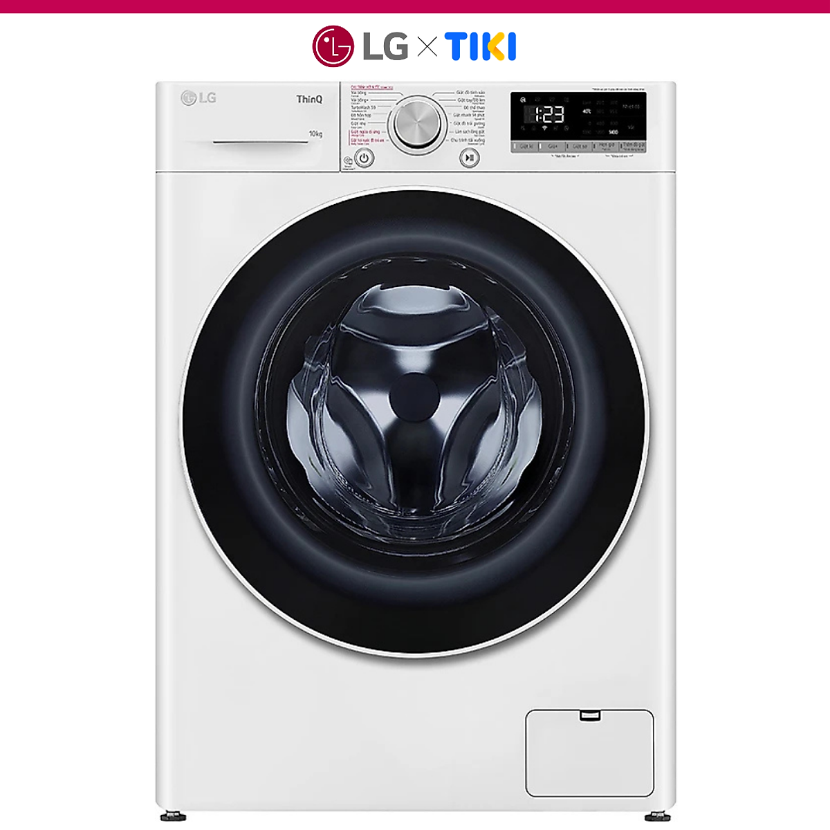 Máy giặt LG AI DD Inverter 10 kg FV1410S4W1 - Hàng Chính Hãng