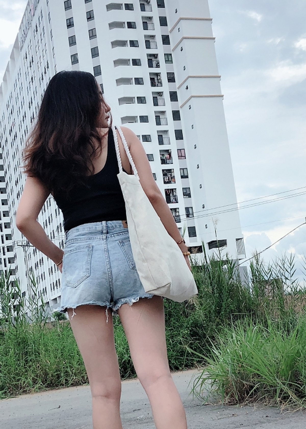 Túi xách đựng A4, chất liệu vải bố, thấm nước, kết hợp dây đeo là dây thừng, không đau vai (Nhiều phiên bản để chọn)